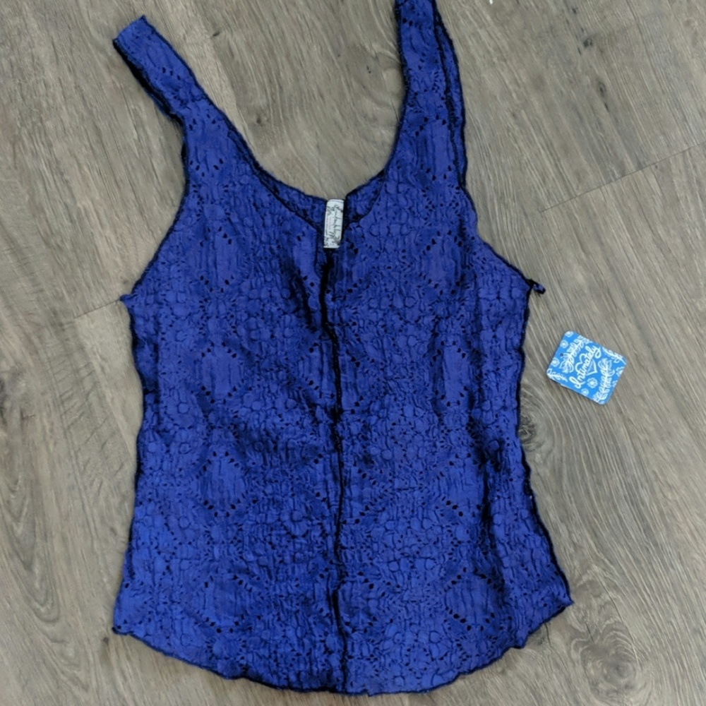 Free People Intimately Top - Deep Purple NWT
